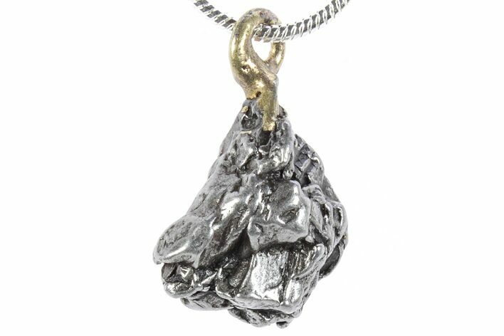 Campo del Cielo Iron Meteorite Pendant - Argentina #290090